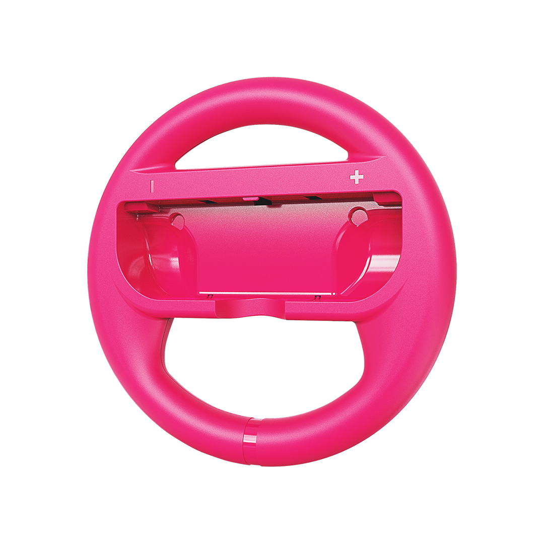 Mini Steering Wheel designed for Joy-Con, making Nintendo Switch gaming easier