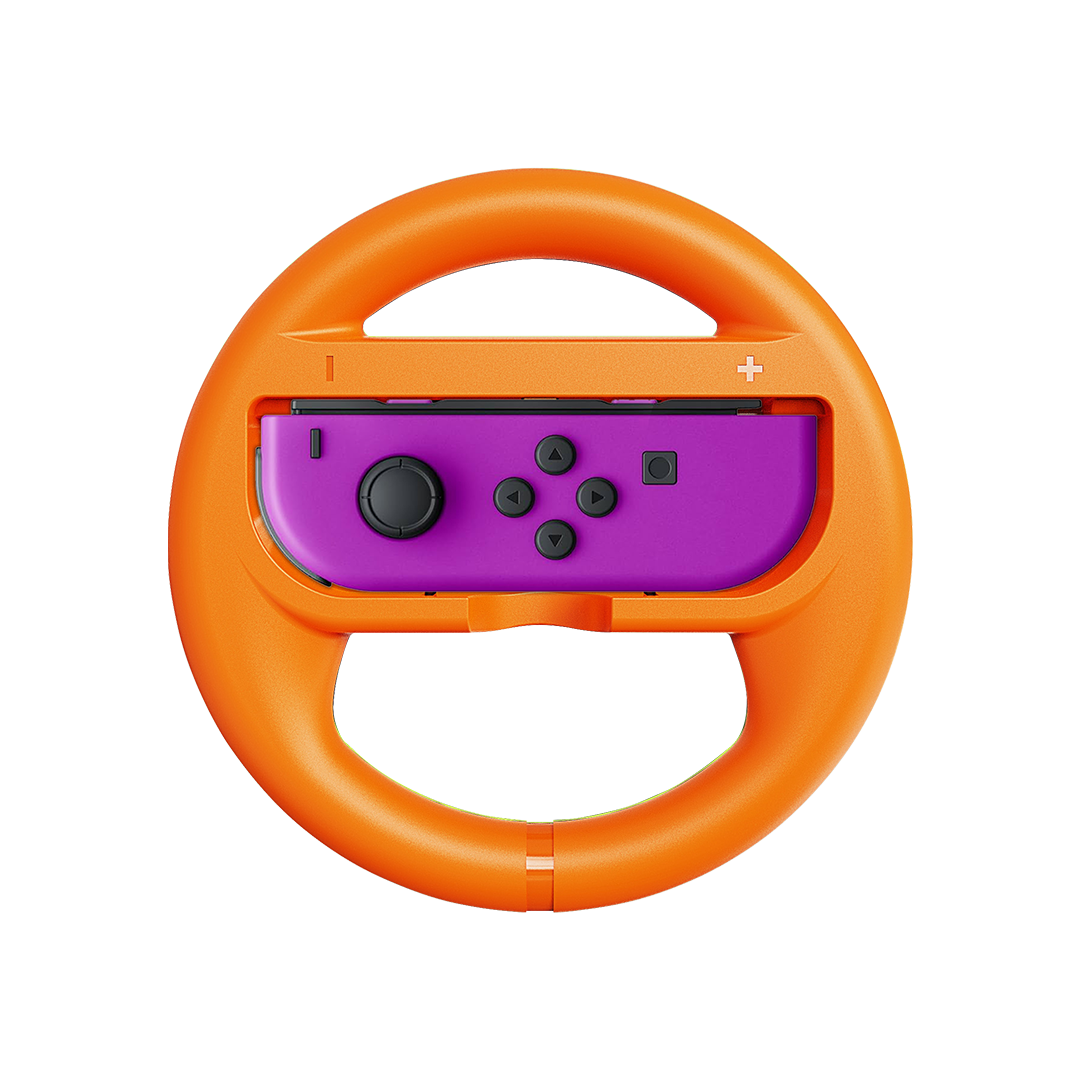 Mini Steering Wheel Joy-Con for kids playing Nintendo Switch