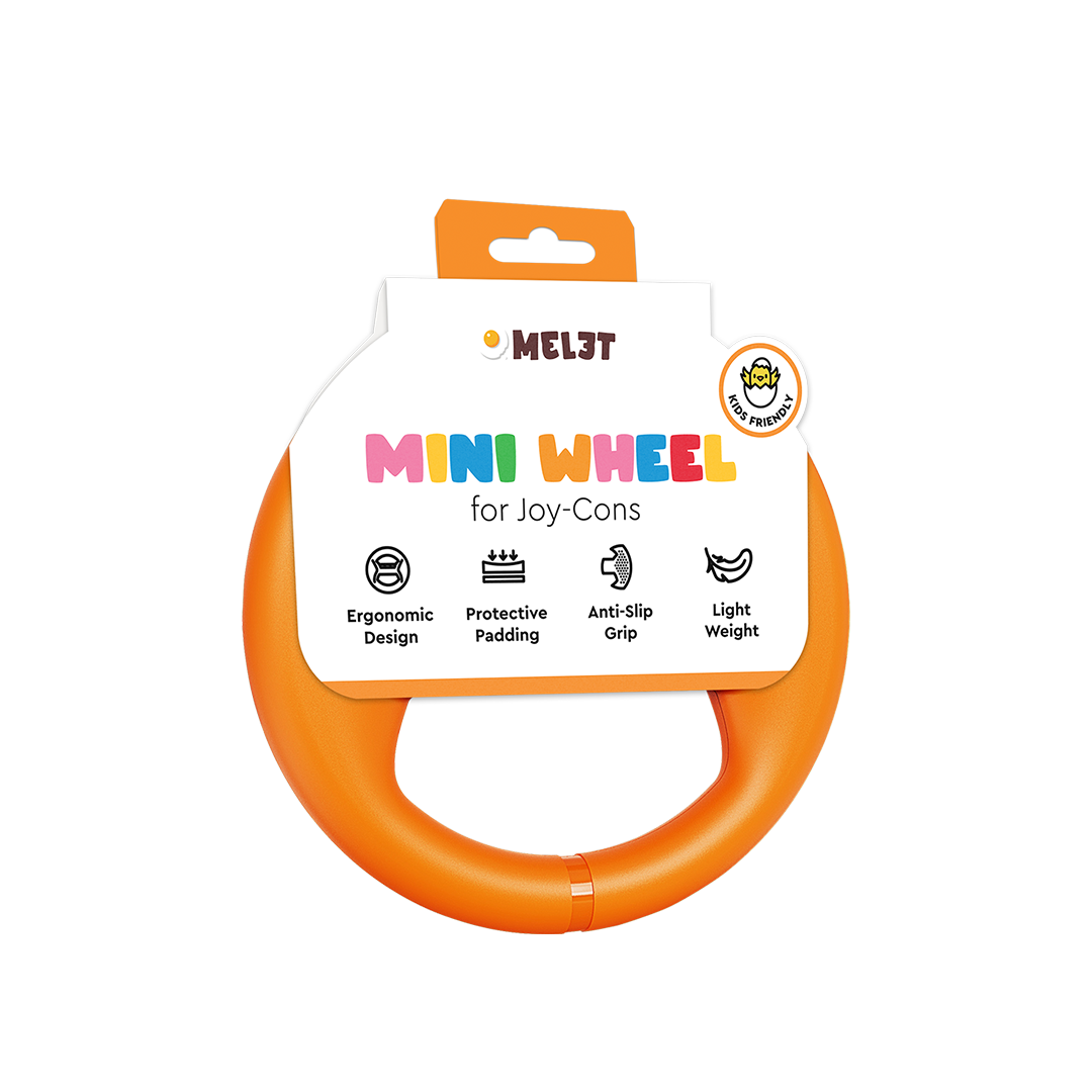 Kid-friendly Mini Steering Wheel designed for Mario Kart