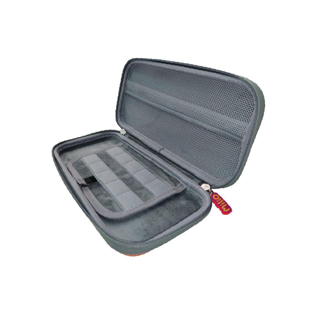 Compact case for Nintendo Switch, perfect for quick access.