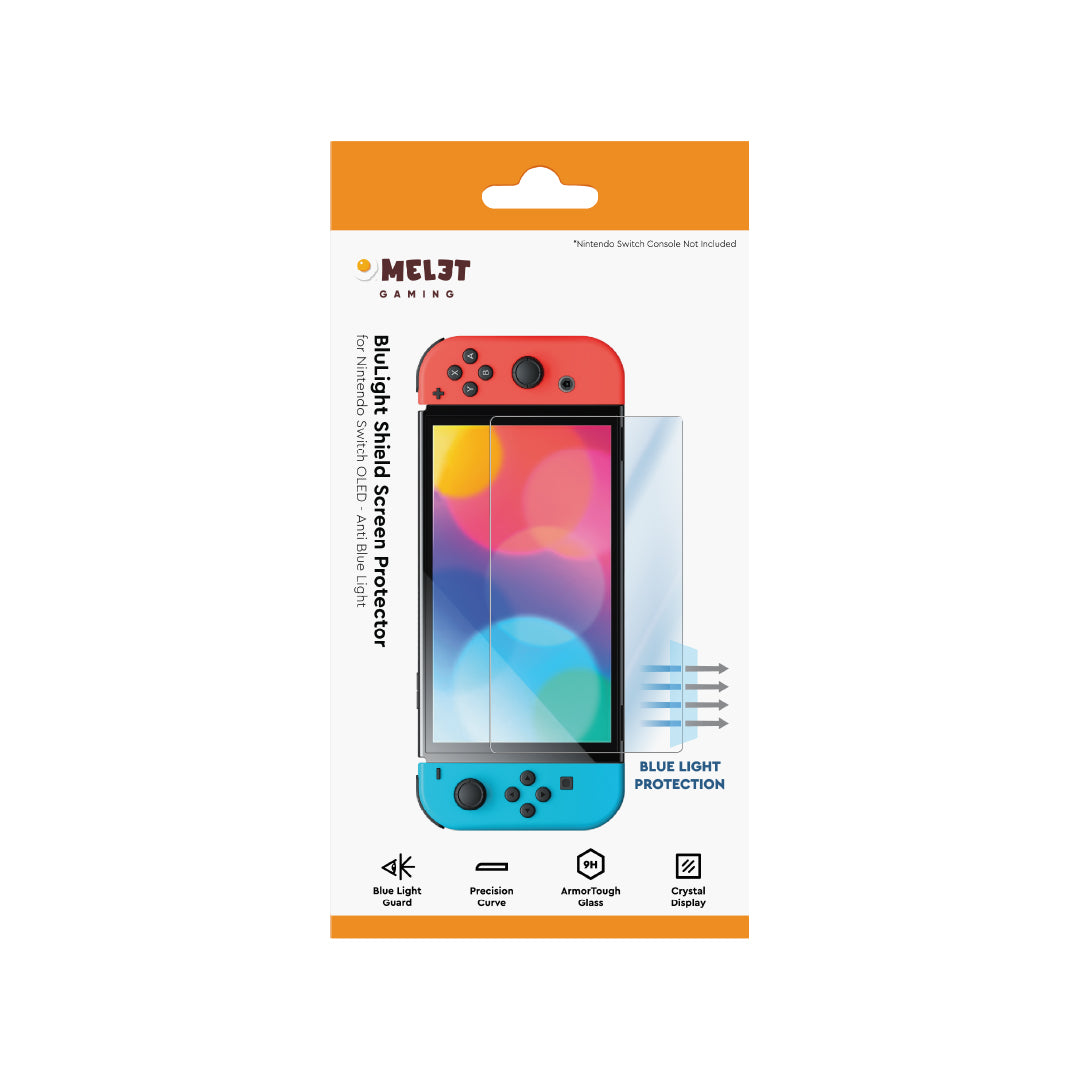 Screen Protector for Nintendo Switch OLED, reducing blue light and preventing scratches