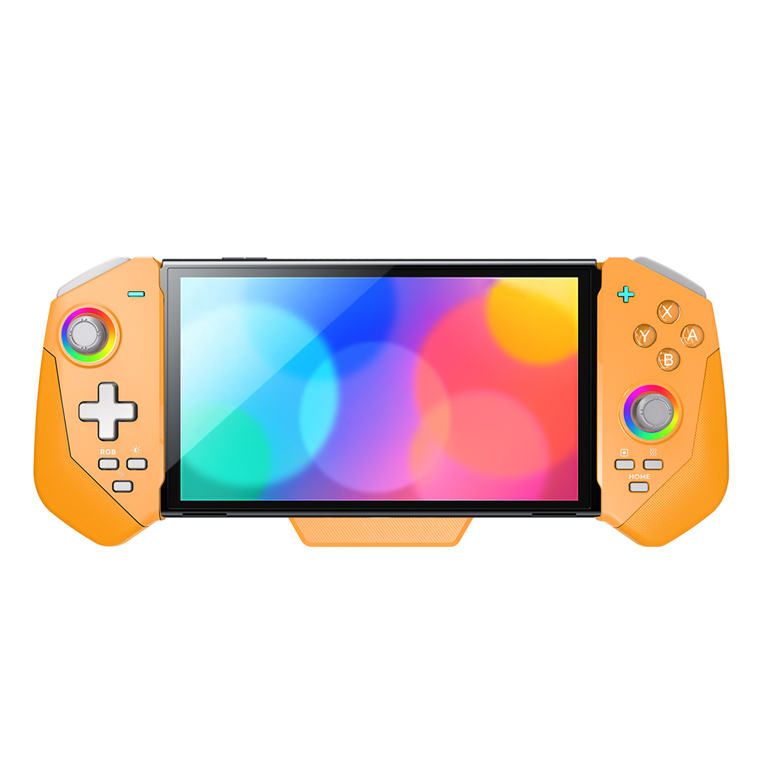 Nintendo Switch Handheld Controller – Super Deck Orange | Omelet