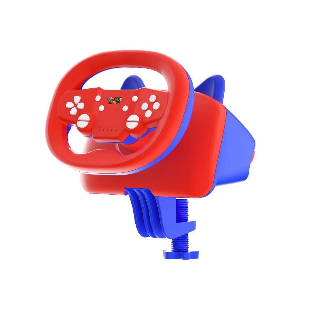 Kiddie Wireless Steering Wheel - Red Jumper