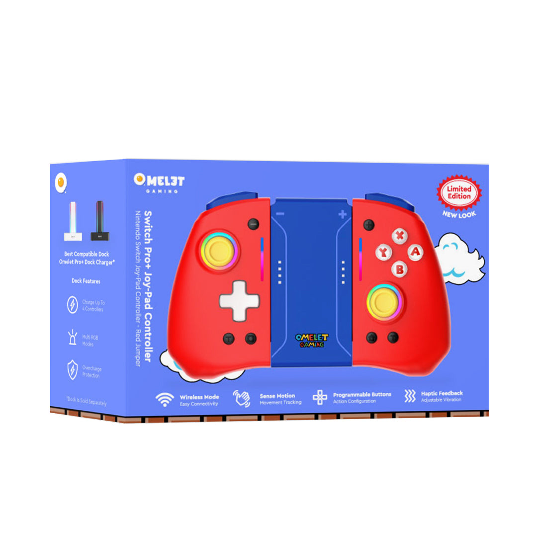 Pro+ Joy-Pad Controller - Red Jumper