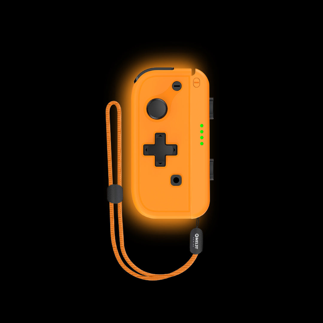 Affordable Joy Con featuring Hall Effect joysticks, designed to glow in the dark for immersive gaming